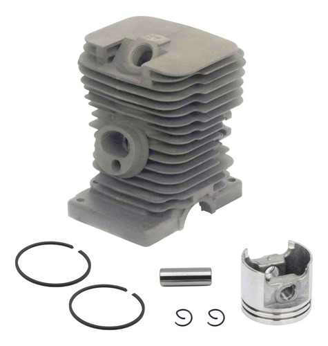 Kit Cilindro Pistão Anéis Motosserra St Ms170 170 Em Nikasil