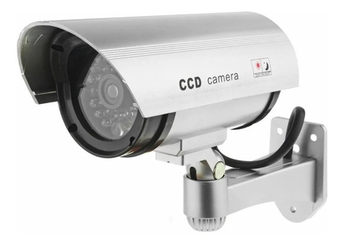 Camara De Seguridad Falsa Aspecto Super Realista C/ Luz Led®