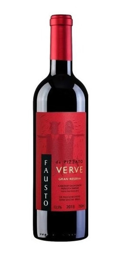 Imagem 1 de 2 de Vinho Fausto De Pizzato Verve Gran Reserva 750ml