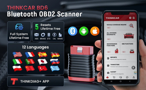 Scanner Automotriz Thinkcar Bd6 Obd2