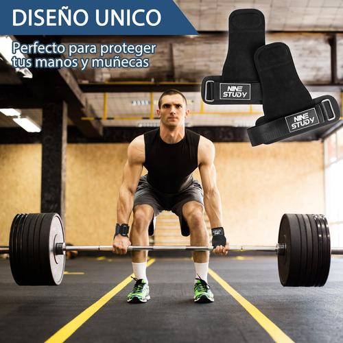 Ajustables Muñequeras Para Gym Mujer Tipo Straps Talla M