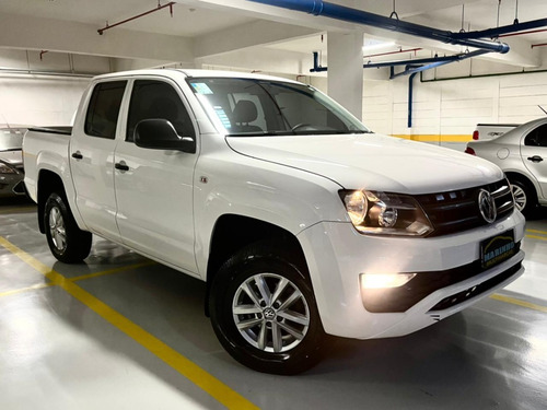 Imagem 10 de 15 de Amarok Cabine Dupla 4x4 Diesel 2018 Unico Dono Completa Nova