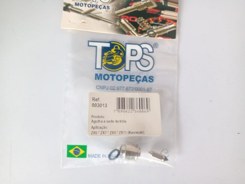 Agulha Boia C/sede Kawasaki Zx6 / Zx7 / Zx9 / Zx11 Tops