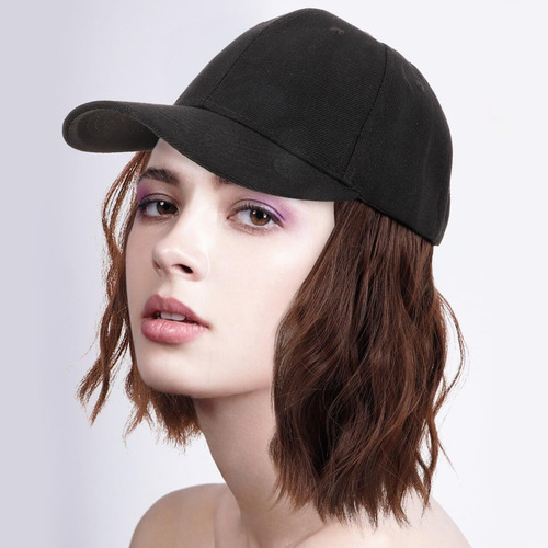 Gorro De Peluca Para Mujeres Con Pelo Pequeño Y Rizado