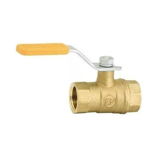 Llave Paso Valvula Bola Fp 3/4 Fundicion Pacifico Gas Aceite