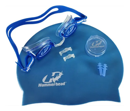 Kit Óculos Natação Hammerhead Fernando Scherer Set