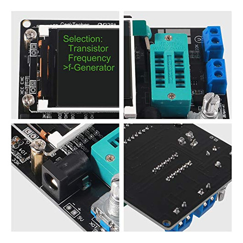 Probador De Transistores Lcd Multifuncional Gm328a Probador