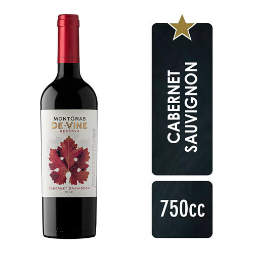 Vino Montgras De Vine Reserva Cabernet Sauvignon Bot.750ml 1