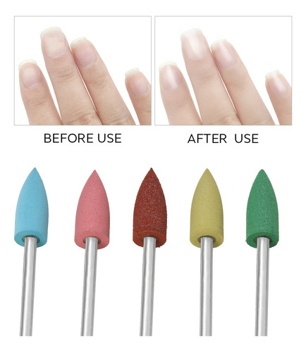 Juego De Brocas De Silicona Multicolor Para Pulir Y Pulir