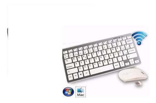 Combo Teclado Y Mouse Esteticos Marca Seisa Model: H263 Color Del Mouse Blanco Color Del Teclado Blanco