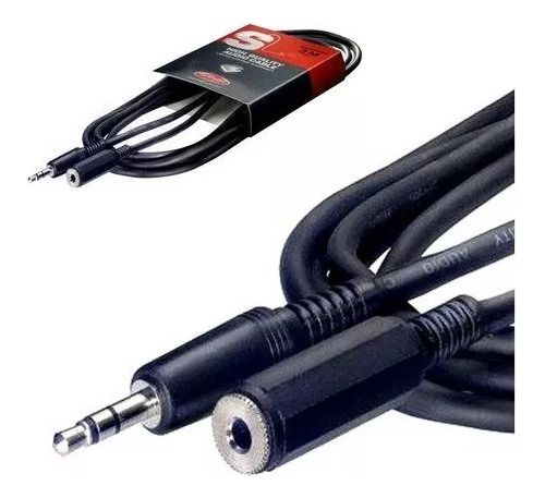 Cable Stagg Sac3mpsbmjs Mini Plug Macho-mini Plug Hembra 3m