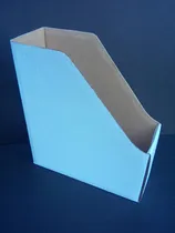 Comprar Caja Revistera Autoarmable De Carton Corrugado Pack 6 Unds. 