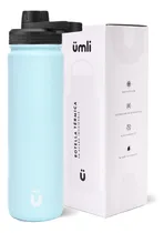 Comprar Termo Botella Térmica Botilito Agua Acero Inoxidable 650ml Azul Cielo - Ümli