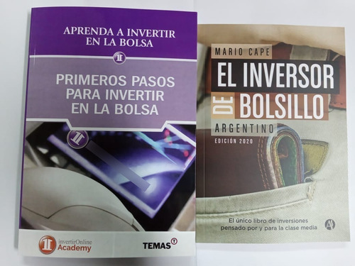 Combo Primeros Pasos Para Invertir + El Inversor De Bolsillo