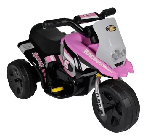 Motinha Triciclo Motoca Infantil Mini Veículo Rosa C/ Pedal