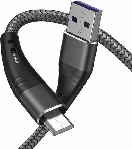 Cable V8 Micro Usb De Datos Carga Rápida 2m 2pzs
