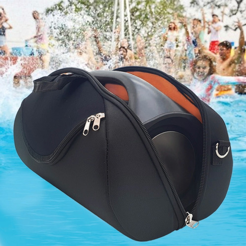 Imagem 3 de 6 de Case Bolsa P/ Caixa De Som Jbl Boombox 2 C/ Bolso Acessórios