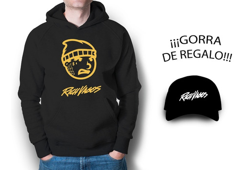 Sudadera Rich Vagos Con Gorro Colores De Estampado 