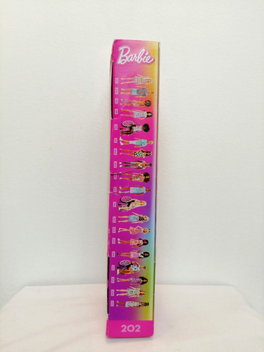 Muñeca Barbie Fashionistas #202 Curvy Con Cabello Rubio