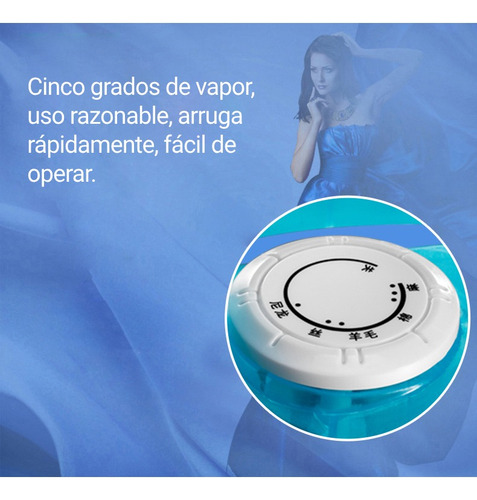 Plancha Vapor Mini Portatil Ropa Vertical Enchufe Cn 220v