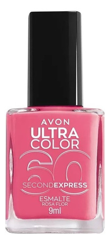 Avon Ultra Color - 60 Second Express - Esmalte - Cores Cor Rosa Flor