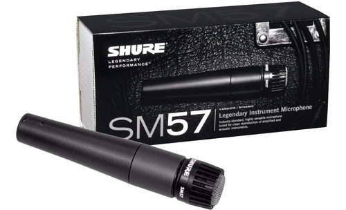 Shure Sm57 Lc Mic Dinamico Cardioide 100% Original