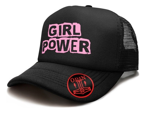 Gorra Trucker Personalizada Escudo Girl Power 001