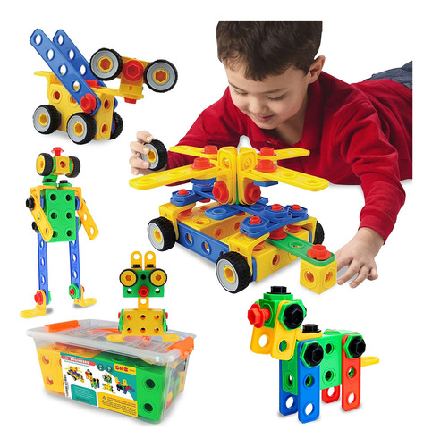 Eti Toys Stem Learning - Juego De Bloques De Construcción De
