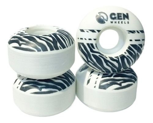 Ruedas De Skate Lab Gen Cebra 53mm X 34mm 100a Patagonykus