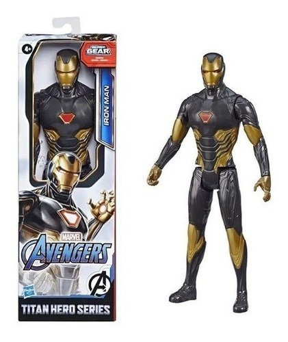 Iron Man Dourado Homem De Ferro Marvel Avengers Titan Hero 