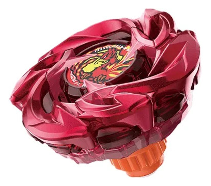 Beyblade X Ux-07 Phoenix Rudder Flame Com Lancador Ux7 Fenix
