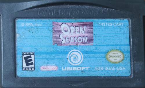 Open Season Para Game Boy Advance (Reacondicionado)