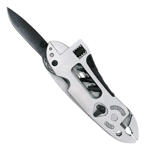 Imagen 6 de 9 de Llave Multiherramienta Alicate Pinza Multifuncion Navaja