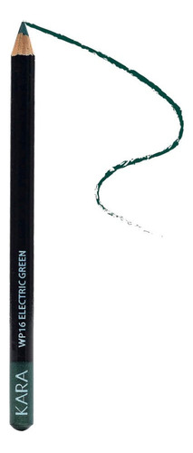 Delineador Kajal Electric Green Color Verde