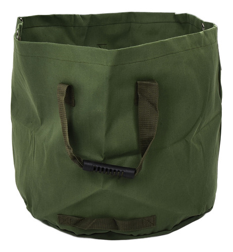 Bolsa De Lona Impermeable Para Hojas De Jardín, Gran Capacid