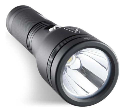Lanterna De Mergulho Cressi Astra 2100 Recarga Usb Até 100m Lanterna Preto Luz Branco