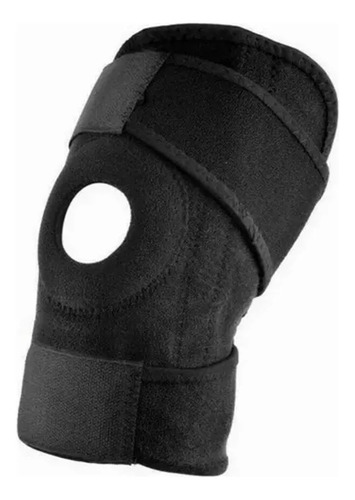 2 Pzs Rodillera Ortopedica De Neopreno Deporte Sujeta Rotul Negro 2 Pzs