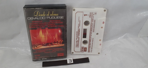 Osvaldo Pugliese  Desde El Alma Cassette 