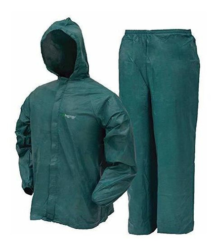 Traje De Lluvia Ultra Lite Frogg Toggs Para Hombre, Verde,