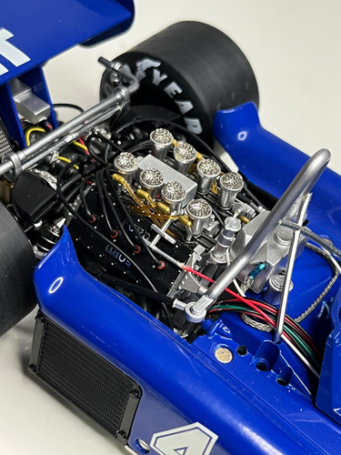 Tyrrell P34 Six Wheels Gp Bélgica F1 1977 1/18 Tsm S/caixa Azul (Usado)