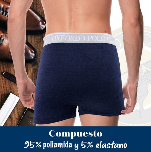 Set 12 Pcs Boxer Caballero Oxford Polo Club Original Opa-002
