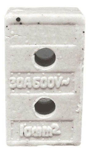 10 Un. Conector de cable de cerámica de porcelana, 10 mm, 3 polos