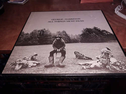 George Harrison All Things Must Pass 3lp  Usa 1973 C/poster 