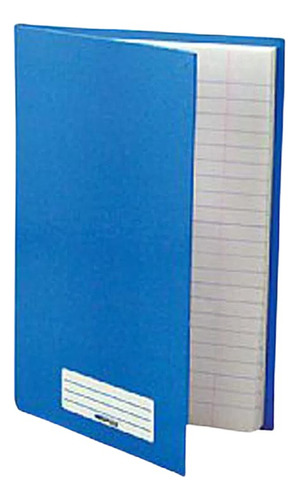 Caderno Brochurão Capa Dura Azul 20x27 96 Folhas