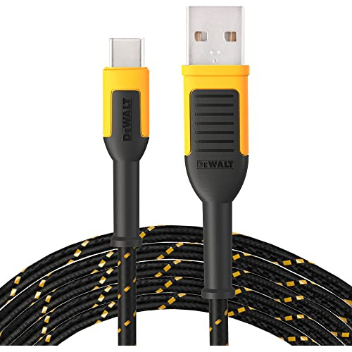 Cable Dewalt Tipo C A Usb, Trenzado Reforzado Para Usb