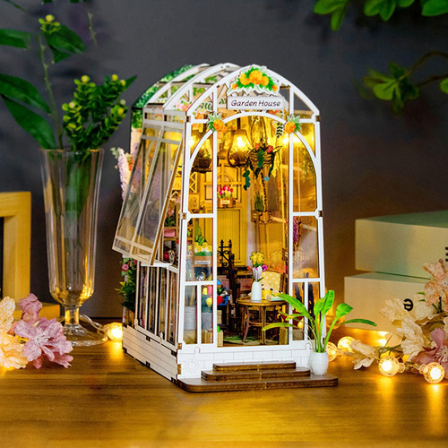 Diy Kits De Estante Em Miniatura Inserção De Estante 3d