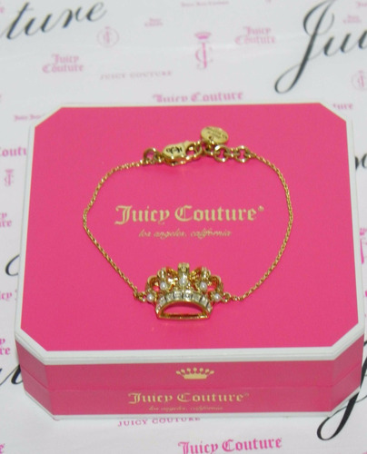 Remate Mca.juicy Couture Pulsera De Corona Para Una Reina.