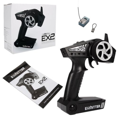 Exmitter Ex2 2,4 G 2 Canales Radio Control Remoto Transmisor