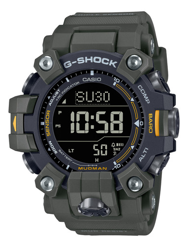 Reloj G-shock Gw-9500-3cr Correa Verde