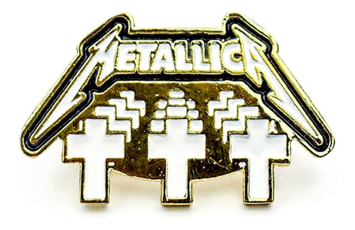 Pin Metallica Prendedor Metalico  Rock Activity 